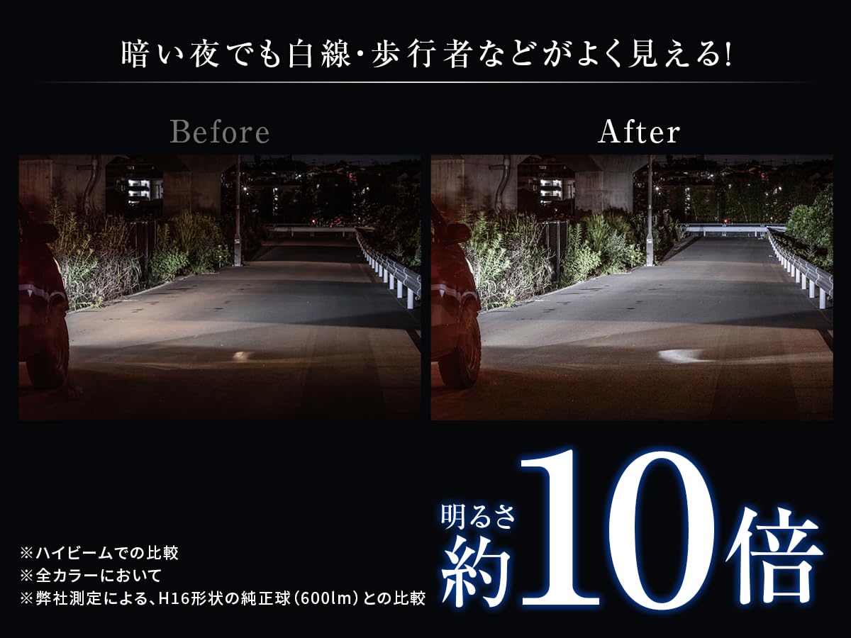 Amazon | fcl.(エフシーエル) hb3 led ヘッドライト フォグランプ 電球